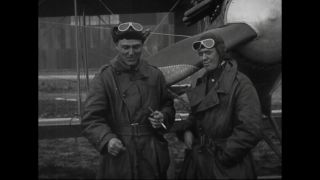 Link to Video | airplane with propellers, Elizabeth, New Jersey, aircraft construction, airplane, 1917, military aircraft, United States of America, manufactory, Plainfield, production, Standard Aircraft Corporation, black and white, aerospace manufacturer