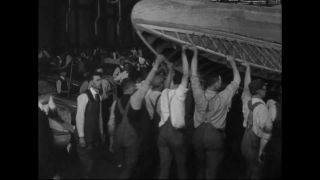 Link to Video | airplane with propellers, Elizabeth, New Jersey, aircraft construction, 1917, military aircraft, United States of America, manufactory, Plainfield, production, Standard Aircraft Corporation, black and white, aerospace manufacturer