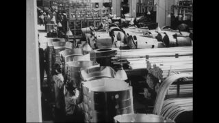 Link to Video | airplane with propellers, Elizabeth, New Jersey, aircraft construction, 1917, military aircraft, United States of America, manufactory, Plainfield, production, Standard Aircraft Corporation, black and white, aerospace manufacturer