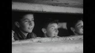 Link to Video | Omaha Beach, news program, France, Normandy, 1964, Colleville-sur-Mer, Atlantic Wall, newsreel, black and white