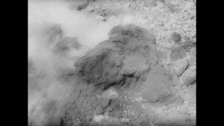 Link to Video | volcanic ash, smoke, natural phenomenon, Italy, Mount Vesuvius, 1944, volcanic eruption, black and white