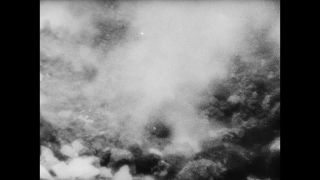 Link to Video | volcanic ash, smoke, natural phenomenon, Italy, Mount Vesuvius, 1944, volcanic eruption, black and white