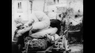 Link to Video | natural phenomenon, Italy, Mount Vesuvius, 1944, natural disaster, black and white