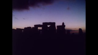 Link to Video | structure of worship, megalith, stone circle, England, color, Wiltshire, Great Britain, 1969, rectangular cuboid, Megalith culture, 1960s, Neolithic, Stonehenge