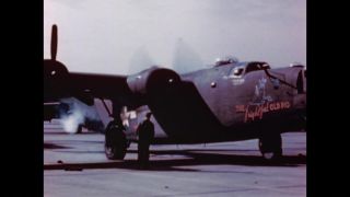 Link to Video | United States Air Force, bomber, color, Consolidated B-24 Liberator, United States of America, 1944, Wright-Patterson Air Force Base