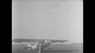 Link to Video | Charles Lindbergh, personality, black and white, aviation pioneer, pioneer