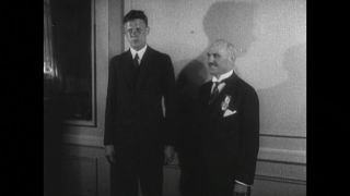 Link to Video | Charles Lindbergh, personality, black and white, aviation pioneer, pioneer