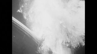Link to Video | burning, airship, historical event, New Jersey, air transport, 1937, zeppelin, LZ 129 Hindenburg, May 6, United States of America, Hindenburg disaster, aerospace industry, disaster, misfortune, black and white, Lakehurst