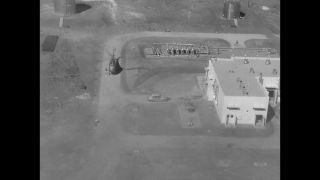 Link to Video | United States Air Force, Spain, helicopter, 1958, Sikorsky S-55, black and white