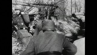 Link to Video | Eastern Front (World War II), black and white