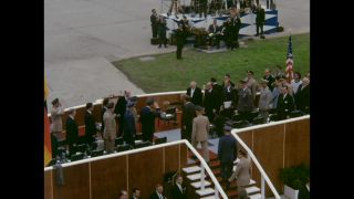 Link to Video | Germany, color, state visit, 1963, personality, West Germany, color motion picture film, John F. Kennedy