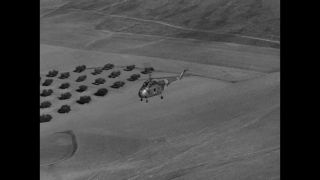 Link to Video | United States Air Force, Spain, helicopter, 1958, Sikorsky S-55, black and white