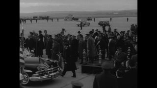 Link to Video | state visit, Spain, head of state, 1959, black and white, Dwight D. Eisenhower