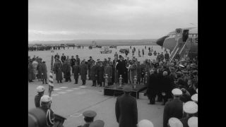 Link to Video | state visit, Spain, head of state, 1959, black and white, Dwight D. Eisenhower
