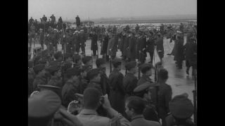 Link to Video | state visit, Spain, head of state, 1959, black and white, Dwight D. Eisenhower