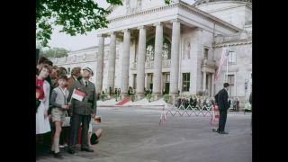 Link to Video | 1963 Kennedy visit to West-Germany, Germany, color, state visit, 1963, head of state, West Germany, color motion picture film, John F. Kennedy