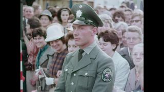 Link to Video | 1963 Kennedy visit to West-Germany, Germany, color, state visit, 1963, head of state, West Germany, color motion picture film, John F. Kennedy