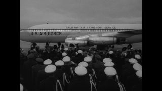 Link to Video | state visit, Spain, head of state, 1959, black and white, Dwight D. Eisenhower