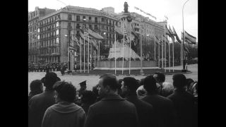 Link to Video | state visit, Spain, head of state, 1959, black and white, Dwight D. Eisenhower