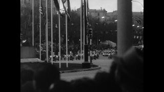 Link to Video | state visit, Spain, head of state, 1959, black and white, Dwight D. Eisenhower