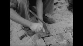 Link to Video | post–World War II era, laborer, Wiesbaden, Germany, 1954, reconstruction