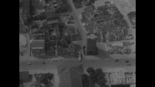 Link to Video | post-war, History of Germany (1945–1990), Germany, aerial shot, Frankfurt Rhine-Main Metropolitan Region, black and white