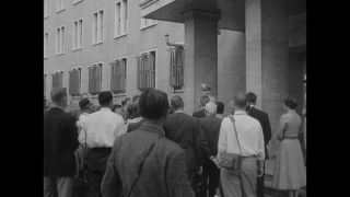 Link to Video | post–World War II era, Airbridge, black-and-white photography, West Berlin, West Berlin, Berlin, black and white