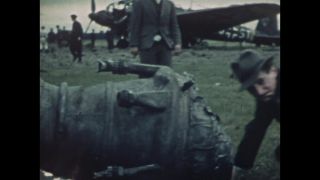 Link to Video | Wehrmacht, Rocketry, Germany, color, World War II, Northern Germany, Peenemünde, Peenemünde Army Research Center, color motion picture film