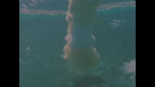 Link to Video | test, radioactivity, Bikini Atoll, destruction, radiation, 1946, nuclear weapons test, mushroom cloud, color, aerial shot, weapon of mass destruction, Operation Crossroads, nuclear bomb, color motion picture film, Pacific Ocean, Able