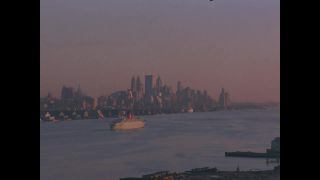 Link to Video | color, United States of America, skyline, New York City, color motion picture film