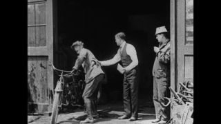 Link to Video | film, 1918, Universal Subscription, Give Her Gas, black-and-white photographic film, silent film, United States of America