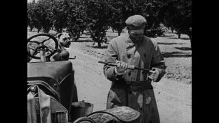 Link to Video | film, 1918, Universal Subscription, Give Her Gas, black-and-white photographic film, silent film, United States of America