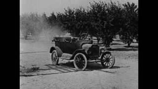 Link to Video | film, 1918, Universal Subscription, Give Her Gas, black-and-white photographic film, silent film, United States of America