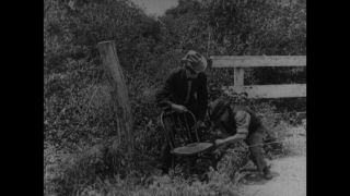 Link to Video | film, 1918, Universal Subscription, Give Her Gas, black-and-white photographic film, silent film, United States of America