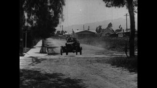 Link to Video | film, 1918, Universal Subscription, Give Her Gas, black-and-white photographic film, silent film, United States of America