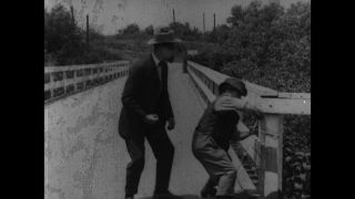 Link to Video | film, 1918, Universal Subscription, Give Her Gas, black-and-white photographic film, silent film, United States of America