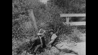 Link to Video | film, 1918, Universal Subscription, Give Her Gas, black-and-white photographic film, silent film, United States of America