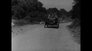 Link to Video | film, 1918, Universal Subscription, Give Her Gas, black-and-white photographic film, silent film, United States of America