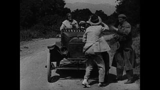 Link to Video | film, 1918, Universal Subscription, Give Her Gas, black-and-white photographic film, silent film, United States of America