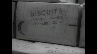 Link to Video | post-war, History of Germany (1945–1990), Germany, 1946, food, food distribution, Berlin, black and white, food product