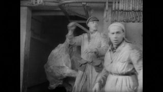 Link to Video | post-war, History of Germany (1945–1990), Germany, 1946, food, food distribution, Berlin, black and white, food product
