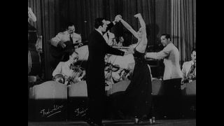 Link to Video | entertainment, joie de vivre, audience, diversion, tango, performance, dancing, 1944, Berlin