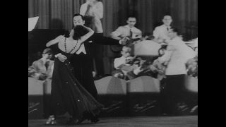 Link to Video | entertainment, joie de vivre, audience, diversion, tango, performance, dancing, 1944, Berlin