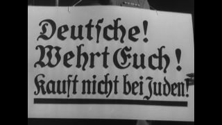 Link to Video | social stigma, boycott, 1933, antisemitism, Jew, Third Reich, Nazi Germany