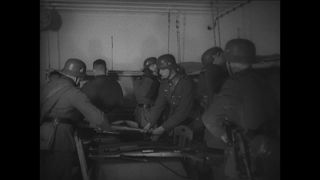 Link to Video | international border, Wehrmacht, political border, Germany, 1938, World War II, fortification, border checkpoint, black and white