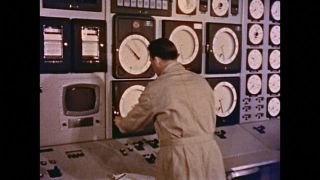 Link to Video | nuclear power plant, color, United States of America, electricity generation, 1958, color motion picture film