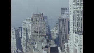 Link to Video | metropolis, color, 1960s, New York City