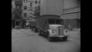 Link to Video | post-war, History of Germany (1945–1990), Germany, 1946, food, food distribution, Berlin, black and white, food product