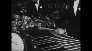 Link to Video | modern jazz, black-and-white photographic film, black-and-white photography, performance, 1960, musician, Modern Jazz Quartet, jazz, Modern Jazz Quartet concert