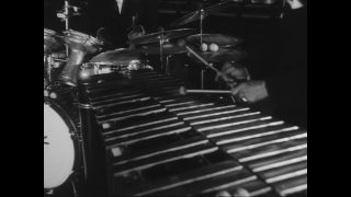 Link to Video | modern jazz, black-and-white photographic film, black-and-white photography, performance, 1960, musician, Modern Jazz Quartet, jazz, Modern Jazz Quartet concert